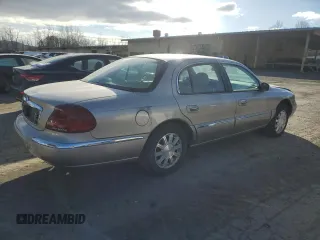 2002 Lincoln Continental with VIN 1LNHM97V92Y690473, listed as a Copart auction lot 42919635 with 49,232 mi miles and Salvage Title. Bid and sale history available at carsss.com. Image 3.