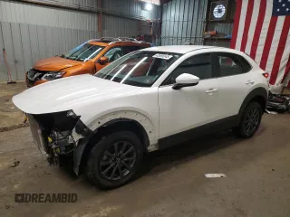2021 Mazda CX-30 S with VIN 3MVDMBAL5MM218303, listed as a Copart auction lot 43566045 with 73,404 mi miles and Salvage Title. Bid and sale history available at carsss.com. Image 1.
