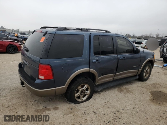 2002 Ford Explorer Eddie Bauer с VIN 1FMZU64W02UA45783, выставлен на аукционе Copart как лот 44639005 с пробегом 175 278 миль миль и Списание • Salvage title. История ставок и продаж доступна на DreamBid. Изображение 3.