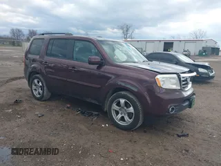 2013 Honda Pilot EX-L with VIN 5FNYF4H60DB066282, listed as a IAAI auction lot 40836817 with 244,122 mi miles and . Bid and sale history available at carsss.com. Image 1.