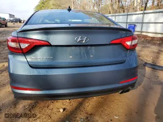 2015 Hyundai Sonata 2.4L SE with VIN 5NPE24AF5FH163846, listed as a Copart auction lot 44414695 with 0 mi miles and Salvage Title. Bid and sale history available at carsss.com. Image 6.