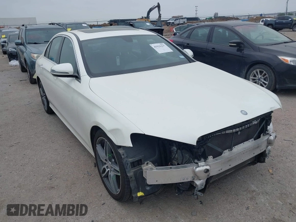 2017 Mercedes-Benz E-Class E 300 Luxury with VIN WDDZF4JB6HA221868, listed as a IAAI auction lot 41916237 with 56,648 mi miles. Bid and sale history available at carsss.com. Image 1.