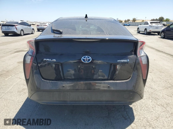 2016 Toyota Prius Four with VIN JTDKARFU4G3020457, listed as a Copart auction lot 61065745 with 120,589 mi miles and Clean title. Bid and sale history available at DreamBid. Image 6.
