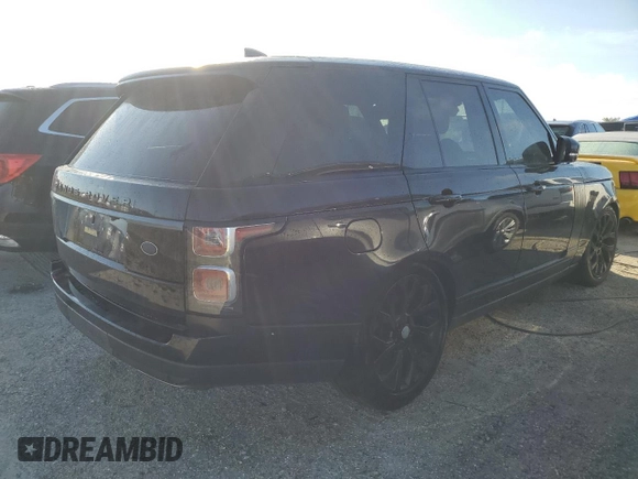 2019 Land Rover Range Rover with VIN SALGR2RVXKA560838, listed as a Copart auction lot 74779554 with 119,157 mi miles and Non Repairable. Bid and sale history available at carsss.com. Image 3.