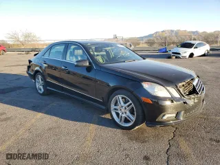 2011 Mercedes-Benz E-Class E 550 Luxury with VIN WDDHF7CB1BA292669, listed as a Copart auction lot 47087975 with 112,851 mi miles and Salvage Title. Bid and sale history available at carsss.com. Image 4.