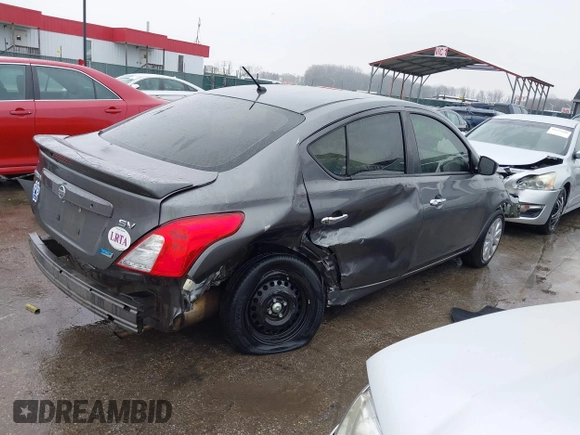 2016 Nissan Versa SV with VIN 3N1CN7AP4GL870594, listed as a IAAI auction lot 41107968 with 94,698 mi miles. Bid and sale history available at carsss.com. Image 4.