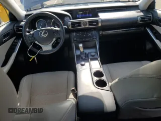 2014 Lexus IS 250 with VIN JTHBF1D23E5023743, listed as a Copart auction lot 59330575 with 70,866 mi miles and Salvage title. Bid and sale history available at DreamBid. Image 8.