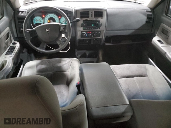 2006 Dodge Dakota SLT with VIN 1D7HW48K16S710932, listed as a Copart auction lot 47996455 with 221,677 mi miles and Salvage Title. Bid and sale history available at carsss.com. Image 8.