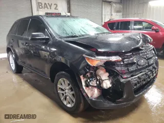 2014 Ford Edge SE with VIN 2FMDK3GC4EBA65822, listed as a Copart auction lot 49599865 with 146,481 mi miles and Salvage Title. Bid and sale history available at carsss.com. Image 4.