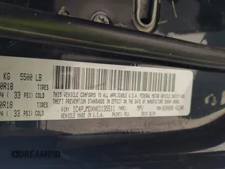 2019 Jeep Cherokee Limited с VIN 1C4PJMDXXKD135511, выставлен на аукционе IAAI как лот 42532399 с пробегом 94 317 миль миль и . История ставок и продаж доступна на DreamBid. Изображение 9.