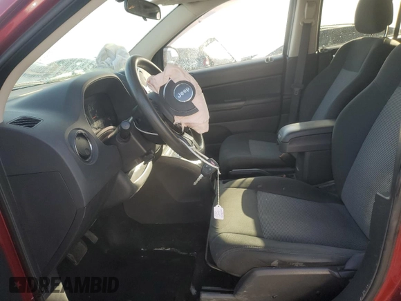 2012 Jeep Compass Sport with VIN 1C4NJDBB2CD625747, listed as a Copart auction lot 49694105 with 107,922 mi miles and Clean Title. Bid and sale history available at carsss.com. Image 7.