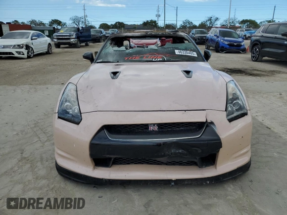 2009 Nissan GT-R Premium z VIN JN1AR54F89M252092, wystawiony jako Copart lot #46330405 z przebiegiem Nie podano mil oraz Nie do naprawy • Non repairable. Historia ofert i sprzedaży dostępna na DreamBid. Obrazek 5.