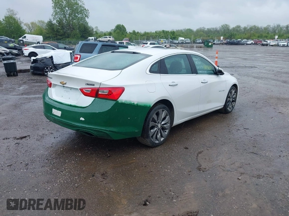 2016 Chevrolet Malibu Premier with VIN 1G1ZH5SX5GF266976, listed as a IAAI auction lot 42178391 with 134,150 mi miles and . Bid and sale history available at DreamBid. Image 4.