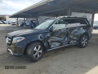 2018 Mercedes-Benz GLS with VIN 4JGDF6EE2JB076621, listed as a Copart auction lot 54197195 with 66,493 mi miles and Salvage Title. Bid and sale history available at carsss.com. Image 1.
