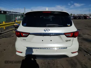 2017 Infiniti QX60 with VIN 5N1DL0MN7HC506235, listed as a Copart auction lot 46171385 with 116,527 mi miles and Salvage Title. Bid and sale history available at carsss.com. Image 6.