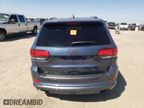 2020 Jeep Grand Cherokee Limited X with VIN 1C4RJEBG5LC152466, listed as a Copart auction lot 74201504 with 33,319 mi miles and Salvage Title. Bid and sale history available at carsss.com. Image 6.