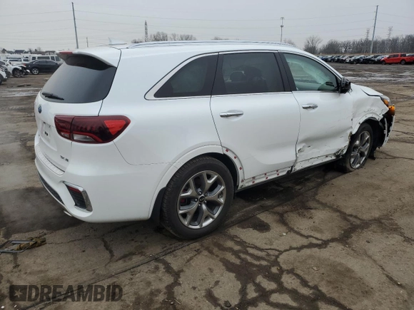 2019 Kia Sorento SX V6 with VIN 5XYPKDA59KG566097, listed as a Copart auction lot 85373814 with 68,593 mi miles and Clean Title. Bid and sale history available at carsss.com. Image 3.