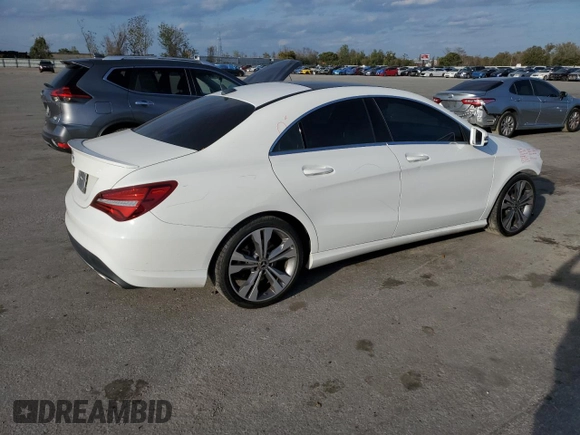 2019 Mercedes-Benz CLA with VIN WDDSJ4EB4KN768325, listed as a Copart auction lot 40885793 with 64,597 mi miles. Bid and sale history available at carsss.com. Image 3.