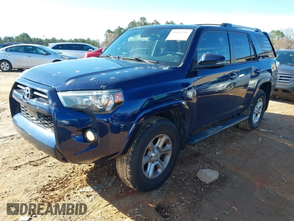 2020 Toyota 4Runner SR5 with VIN JTEBU5JR8L5777990, listed as a IAAI auction lot 41582185 with 37,862 mi miles and . Bid and sale history available at DreamBid. Image 17.