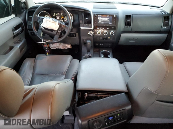 2020 Toyota Sequoia Limited with VIN 5TDKY5G1XLS075142, listed as a Copart auction lot 88952165 with 39,847 mi miles and Salvage Title. Bid and sale history available at carsss.com. Image 8.