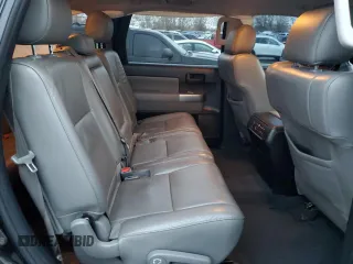 2018 Toyota Sequoia SR5 with VIN 5TDBY5G17JS162297, listed as a Copart auction lot 84745084 with 122,154 mi miles and Salvage Title. Bid and sale history available at carsss.com. Image 11.