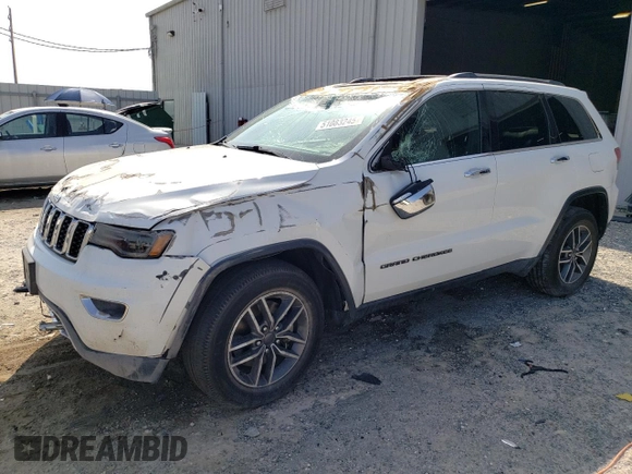 2021 Jeep Grand Cherokee Limited X with VIN 1C4RJFBG1MC816690, listed as a Copart auction lot 51083245 with 31,733 mi miles and Salvage title. Bid and sale history available at DreamBid. Image 1.