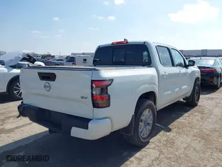 2022 Nissan Frontier SV with VIN 1N6ED1EJXNN693314, listed as a IAAI auction lot 41518020 with 52,565 mi miles. Bid and sale history available at carsss.com. Image 4.