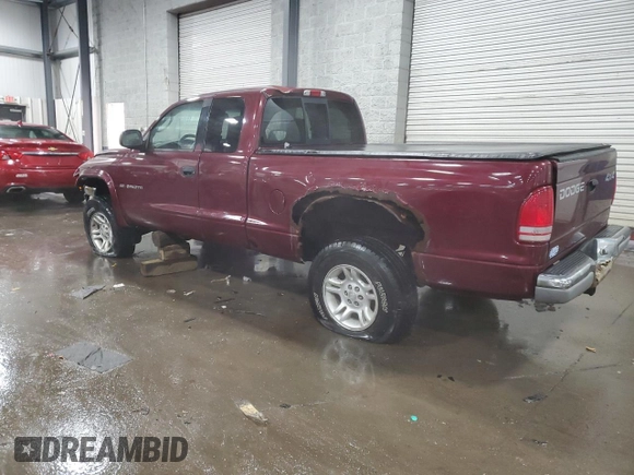 2001 Dodge Dakota Sport with VIN 1B7GG22N31S267864, listed as a Copart auction lot 45708245 with 107,522 mi miles and Salvage Title. Bid and sale history available at carsss.com. Image 2.