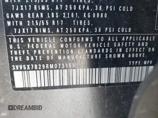 2024 Volkswagen Taos S с VIN 3VV5X7B29RM073159, выставлен на аукционе IAAI как лот 42021195 с пробегом 28 619 миль миль и . История ставок и продаж доступна на DreamBid. Изображение 9.