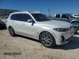 2020 BMW X7 xDrive40i with VIN 5UXCW2C07L9B38798, listed as a Copart auction lot 46423935 with 68,461 mi miles and Salvage Title. Bid and sale history available at carsss.com. Image 4.