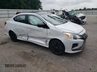 2024 Mitsubishi Mirage G4 ES with VIN ML32FUFJ0RHF06883, listed as a Copart auction lot 65540104 with 15,378 mi miles and Salvage Title. Bid and sale history available at carsss.com. Image 4.