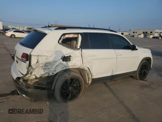 2023 Volkswagen Atlas SE with VIN 1V2JP2CA7PC524835, listed as a Copart auction lot 44734285 with 23,947 mi miles and Salvage title. Bid and sale history available at DreamBid. Image 3.