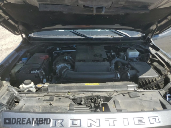 2023 Nissan Frontier SV with VIN 1N6ED1EJ9PN662851, listed as a Copart auction lot 52243205 with 48,708 mi miles and Salvage title. Bid and sale history available at DreamBid. Image 13.
