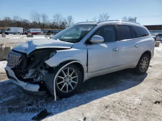 2016 Buick Enclave Leather with VIN 5GAKVBKD2GJ227928, listed as a Copart auction lot 46313005 with 289,409 mi miles and Salvage Title. Bid and sale history available at carsss.com. Image 1.