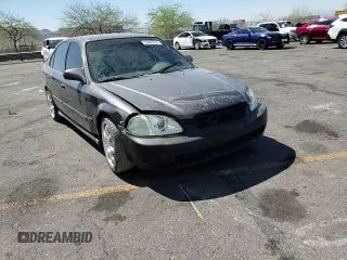 1998 Honda Civic LX with VIN 2HGEJ6673WH515915, listed as a Copart auction lot 52403795 with 224,174 mi miles and Salvage Title. Bid and sale history available at DreamBid. Image 11.