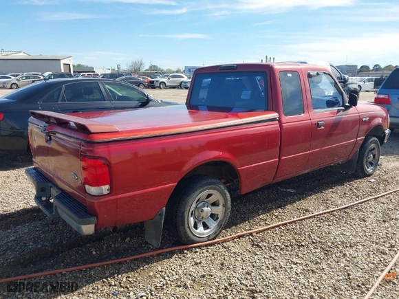 2000 Ford Ranger XL with VIN 1FTYR14VXYPA69799, listed as a IAAI auction lot 41832287 with 182,397 mi miles. Bid and sale history available at carsss.com. Image 4.