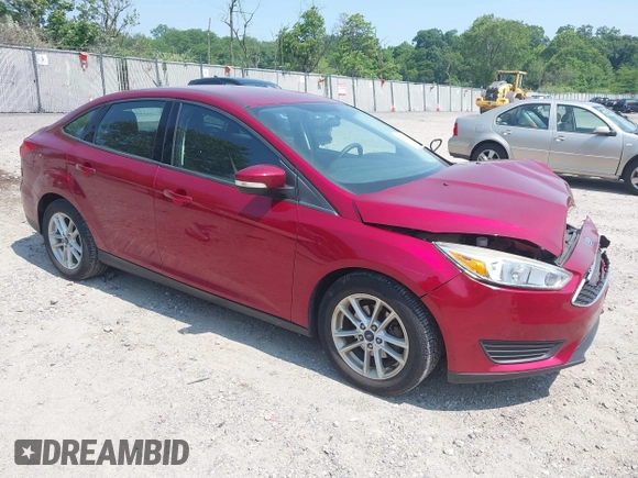 2017 Ford Focus SE z VIN 1FADP3F26HL305624, wystawiony jako IAAI lot #42411111 z przebiegiem 58 865 mil mil oraz . Historia ofert i sprzedaży dostępna na DreamBid. Obrazek 1.