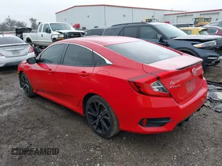 2019 Honda Civic Sedan Sport with VIN 2HGFC2F83KH540209, listed as a IAAI auction lot 41601755 with 54,177 mi miles. Bid and sale history available at carsss.com. Image 3.