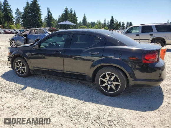 2013 Dodge Avenger SXT with VIN 1C3CDZCB0DN665674, listed as a Copart auction lot 64692425 with 253,030 mi miles and Salvage title. Bid and sale history available at DreamBid. Image 2.