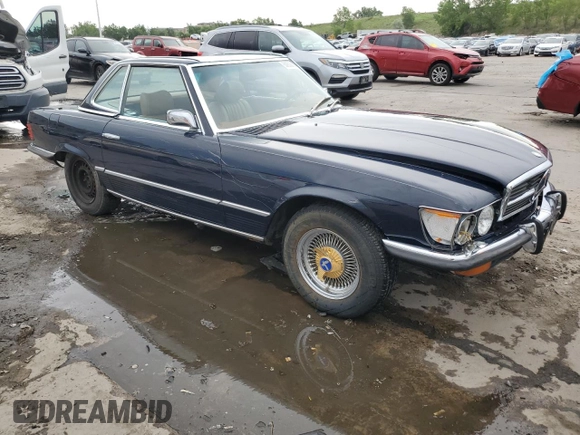 1973 Mercedes-Benz SL with VIN 10704412008764, listed as a Copart auction lot 60903885 with 79,437 mi miles and Clean title. Bid and sale history available at DreamBid. Image 4.