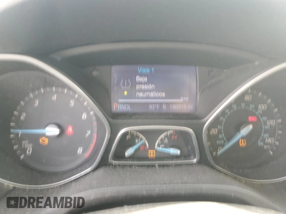 2013 Ford Focus SE with VIN 1FADP3F25DL212152, listed as a Copart auction lot 63040585 with 180,315 mi miles and Clean title. Bid and sale history available at DreamBid. Image 9.