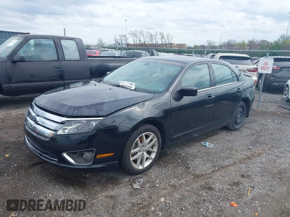 2012 Ford Fusion SEL with VIN 3FAHP0JA9CR444610, listed as a IAAI auction lot 41939990 with 140,029 mi miles. Bid and sale history available at carsss.com. Image 2.