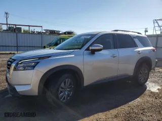 2024 Nissan Pathfinder SV with VIN 5N1DR3BA9RC313036, listed as a Copart auction lot 44274515 with 2,709 mi miles and Clean Title. Bid and sale history available at carsss.com. Image 1.