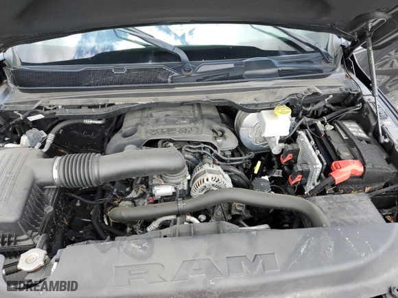 2022 Ram 1500 Big Horn with VIN 1C6RREMT9NN228059, listed as a Copart auction lot 74481494 with 0 mi miles and Salvage Title. Bid and sale history available at carsss.com. Image 11.