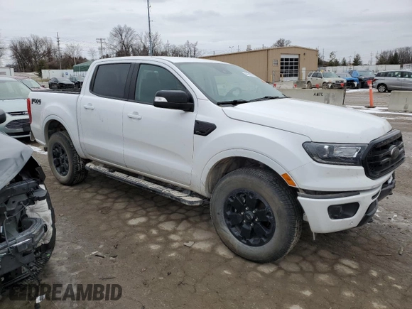 2021 Ford Ranger XL with VIN 1FTER4FHXMLD64107, listed as a Copart auction lot 44162755 with 102,743 mi miles and Salvage Title. Bid and sale history available at carsss.com. Image 4.