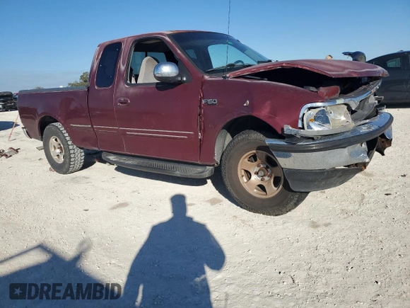 1998 Ford F-150 with VIN 1FTDX1722WNA08817, listed as a Copart auction lot 81589064 with 201,874 mi miles and Salvage title. Bid and sale history available at DreamBid. Image 4.