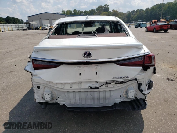 2021 Lexus ES with VIN 58ADA1C19MU007248, listed as a Copart auction lot 68915504 with 47,154 mi miles and Salvage Title. Bid and sale history available at carsss.com. Image 6.