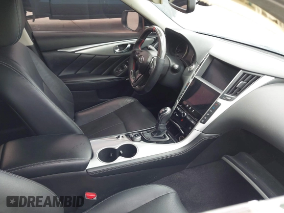 2021 Infiniti Q50 Luxe z VIN JN1EV7BRXMM752446, wystawiony jako IAAI lot #42158327 z przebiegiem 49 834 mil mil oraz . Historia ofert i sprzedaży dostępna na DreamBid. Obrazek 5.