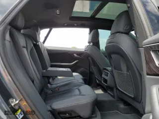 2021 Audi Q8 Premium Plus with VIN WA1EVAF13MD001455, listed as a Copart auction lot 54712313 with 30,394 mi miles. Bid and sale history available at carsss.com. Image 11.