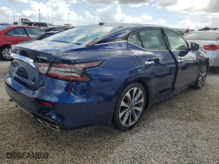 2023 Nissan Maxima Platinum with VIN 1N4AA6FV2PC507939, listed as a Copart auction lot 76200324 with 0 mi miles and Non Repairable. Bid and sale history available at carsss.com. Image 3.